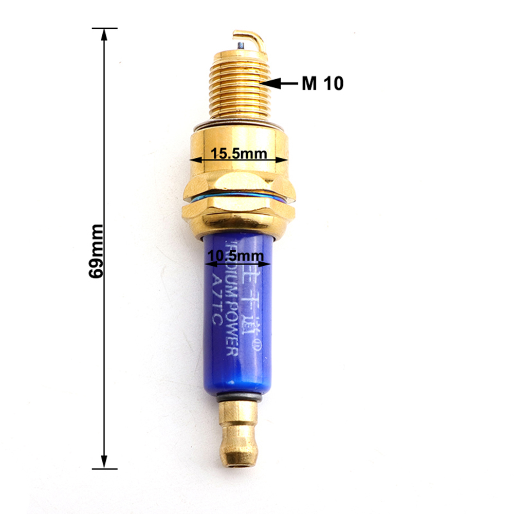 شمعة إشعال عالية الأداء من الإ - مراجعة Motorcycle Spark Plug وسعره