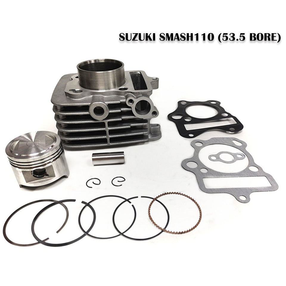 مجموعة أسطوانات وحلقات مكبس وح - مراجعة Motorcycle Gasket وسعره